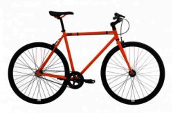 Feral Fixie 49cm Frame Road Bike Orange - Mens